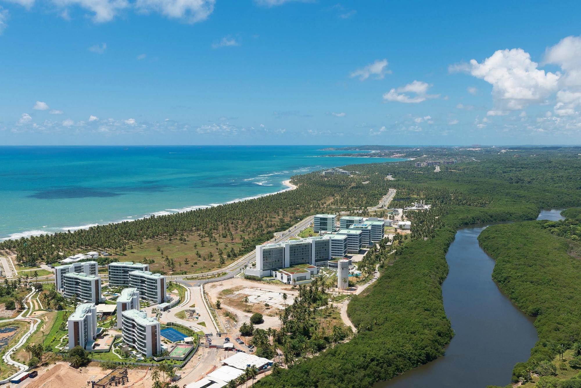 Sheraton Reserva Do Paiva カボ・デ・サント・アゴスチーニョ エクステリア 写真 Aerial view of the resort